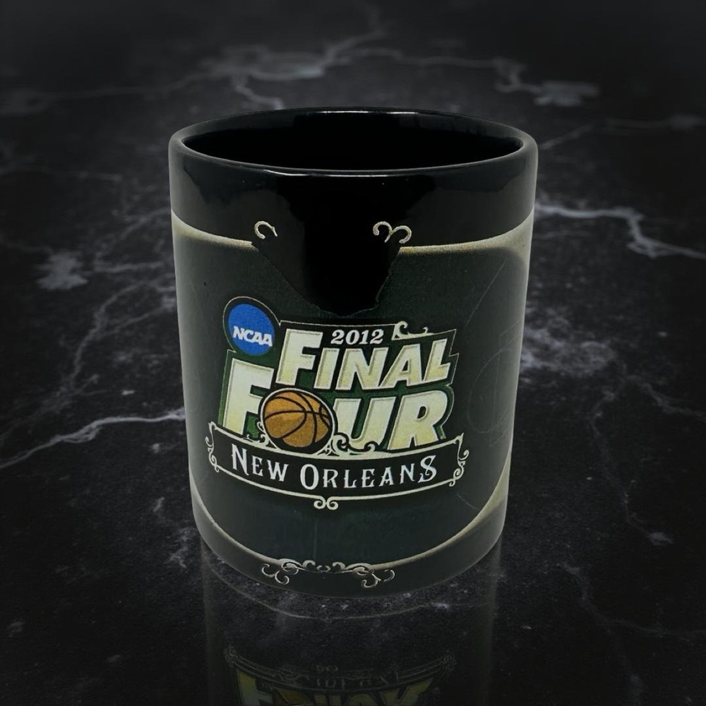 2012 NCAA Basketball Final Four New Orleans 12oz Mug Black
